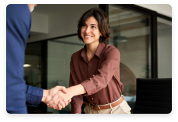Doctors handshaking