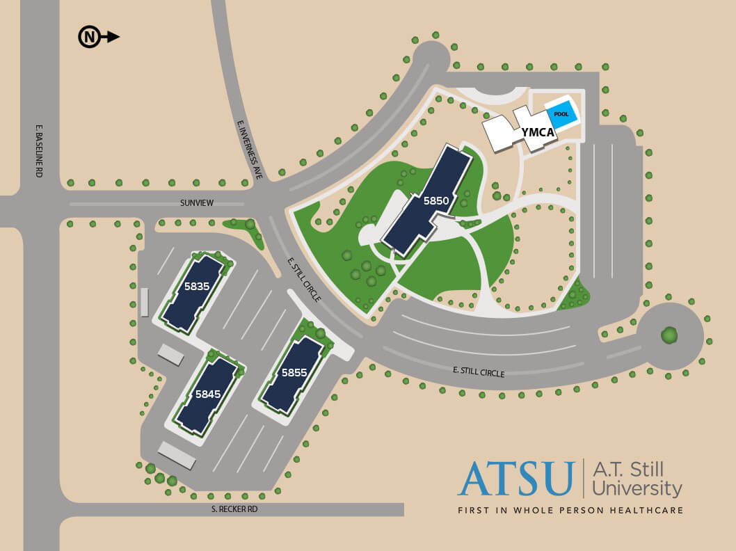 25 Campus Map University Of Arizona