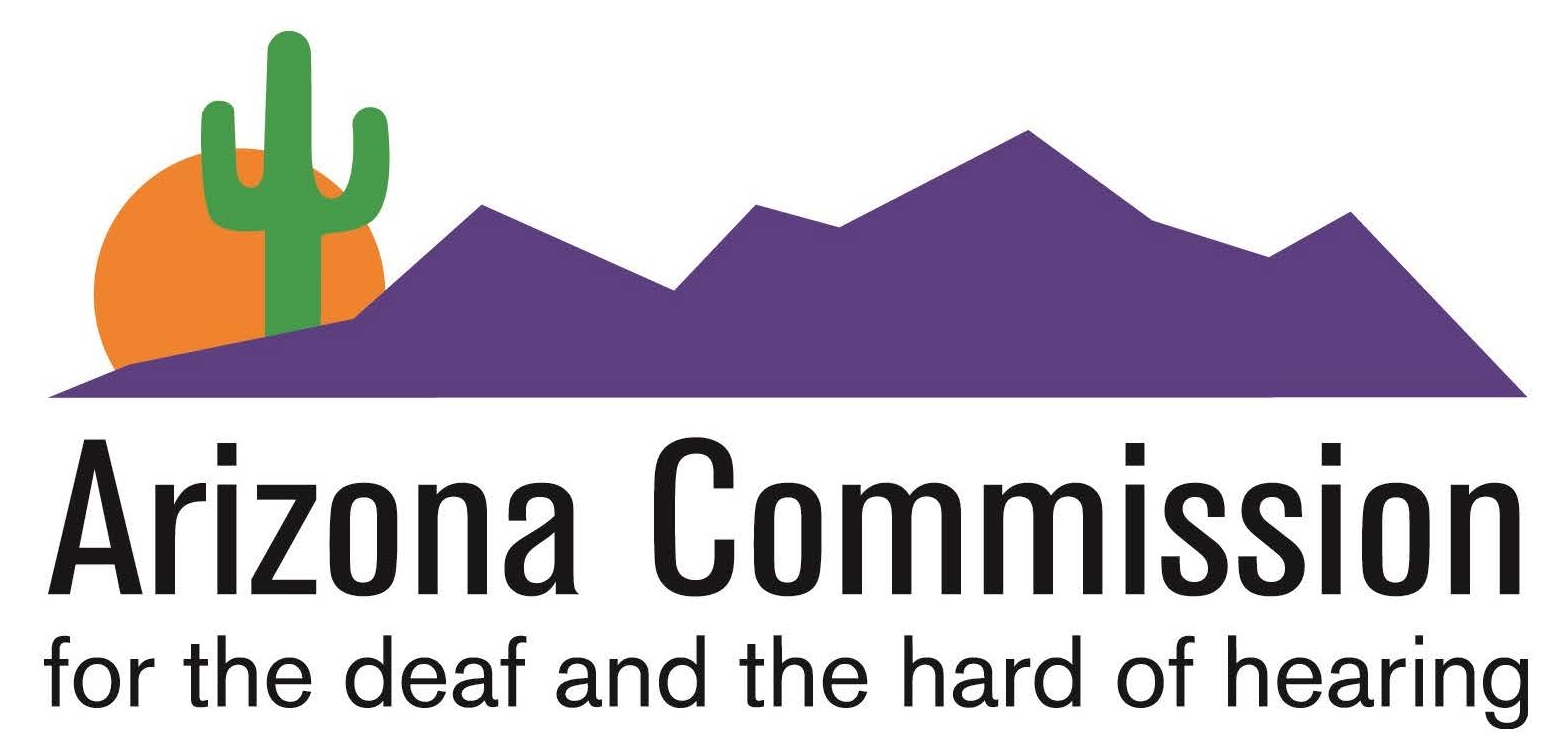 AZ Commision for deaf and hard of hearing Logo