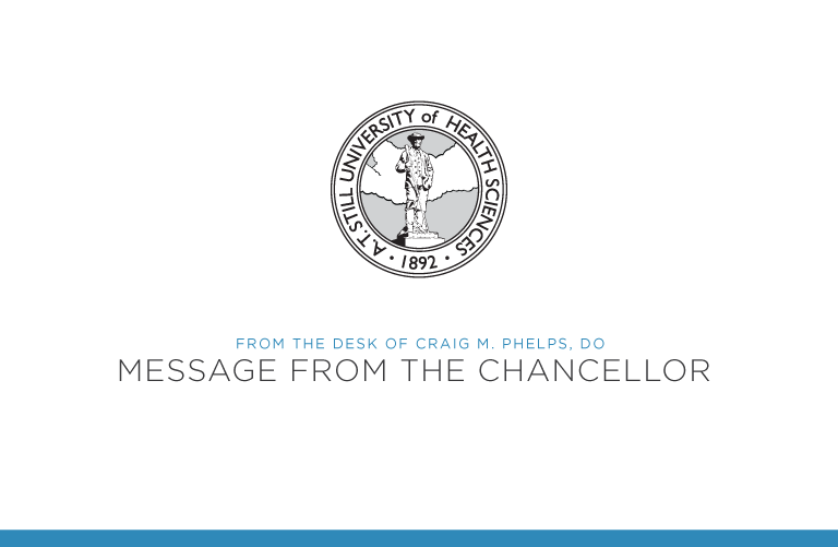 Message from the Chancellor