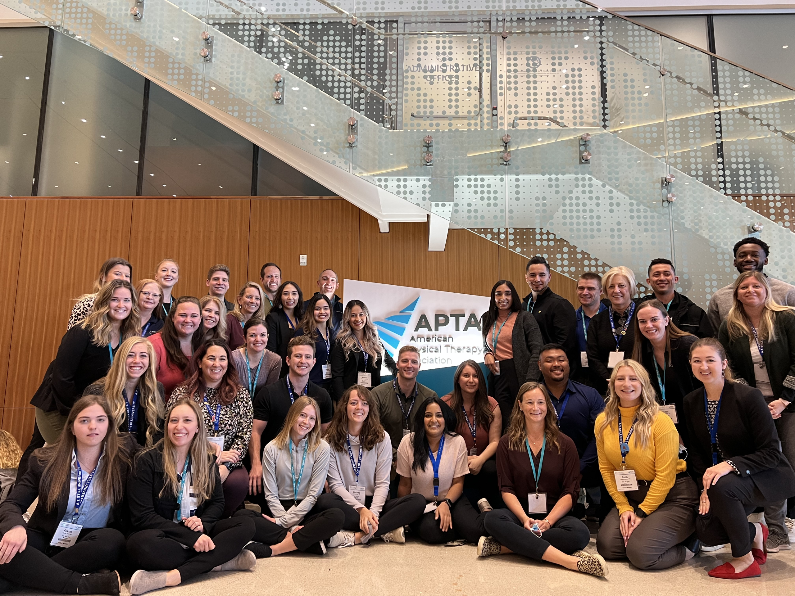 More than 30 faculty members and students from A.T. Still University-Arizona School of Health Sciences’ Physical Therapy program attended the American Physical Therapy Association’s Combined Sections Meeting in San Antonio, Texas, from Feb. 3-5, 2022.